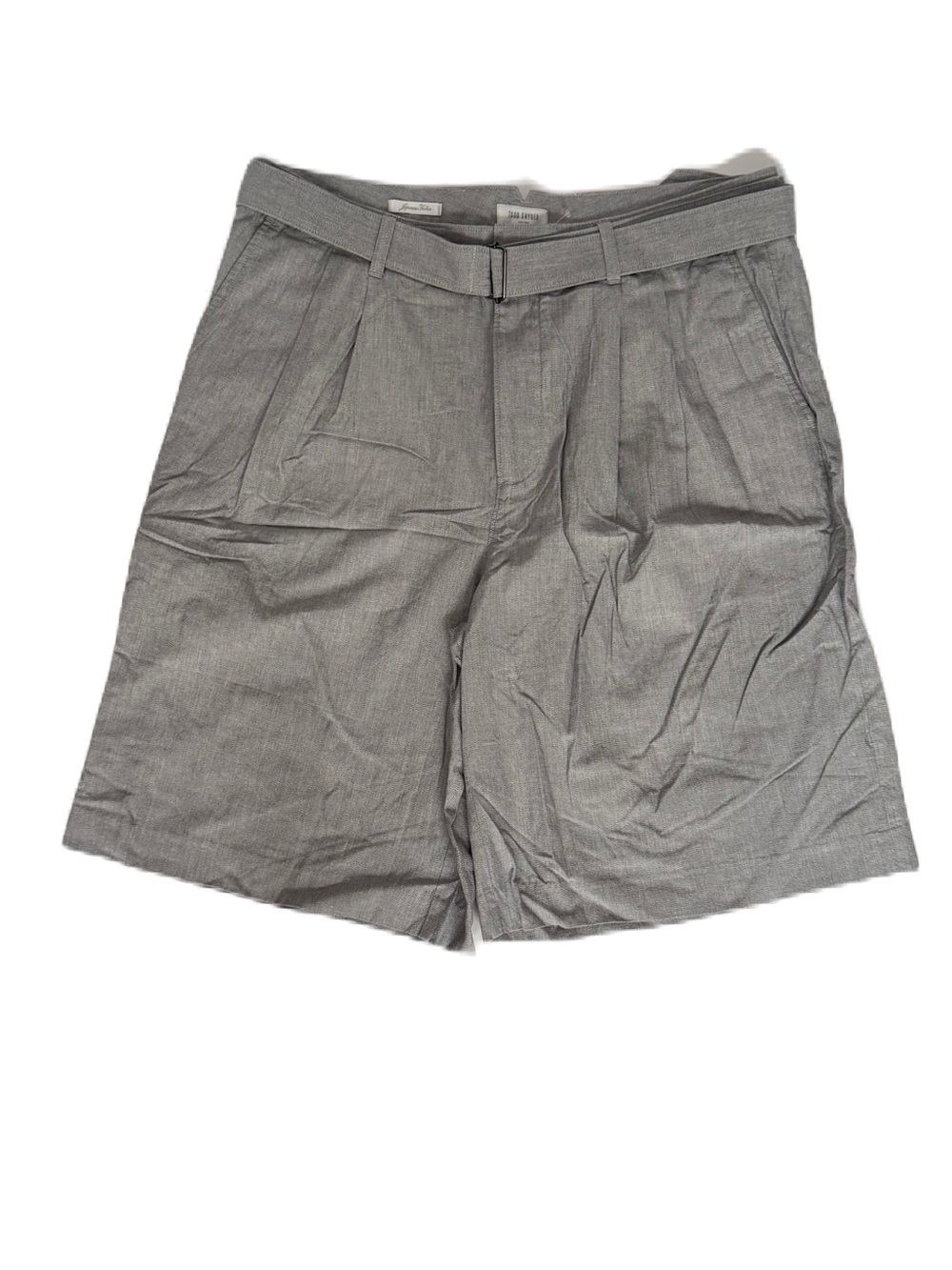 Todd Snyder Light Grey Belted Short NWT 100% Cotton